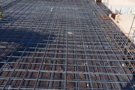 Villa with ground floor, first floor, garage, and exterior wall